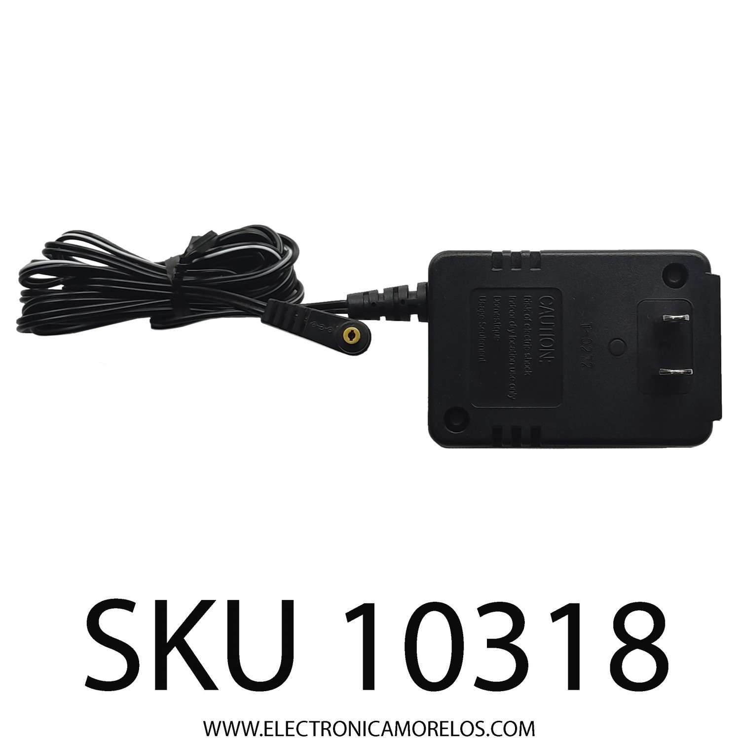 ADAPTADOR AC / NUMERO DE PARTE 48-9-850 / AC-5 / INPUT: 120V AC 60HZ 17W / OUTPUT: 9V DC 850mA	
